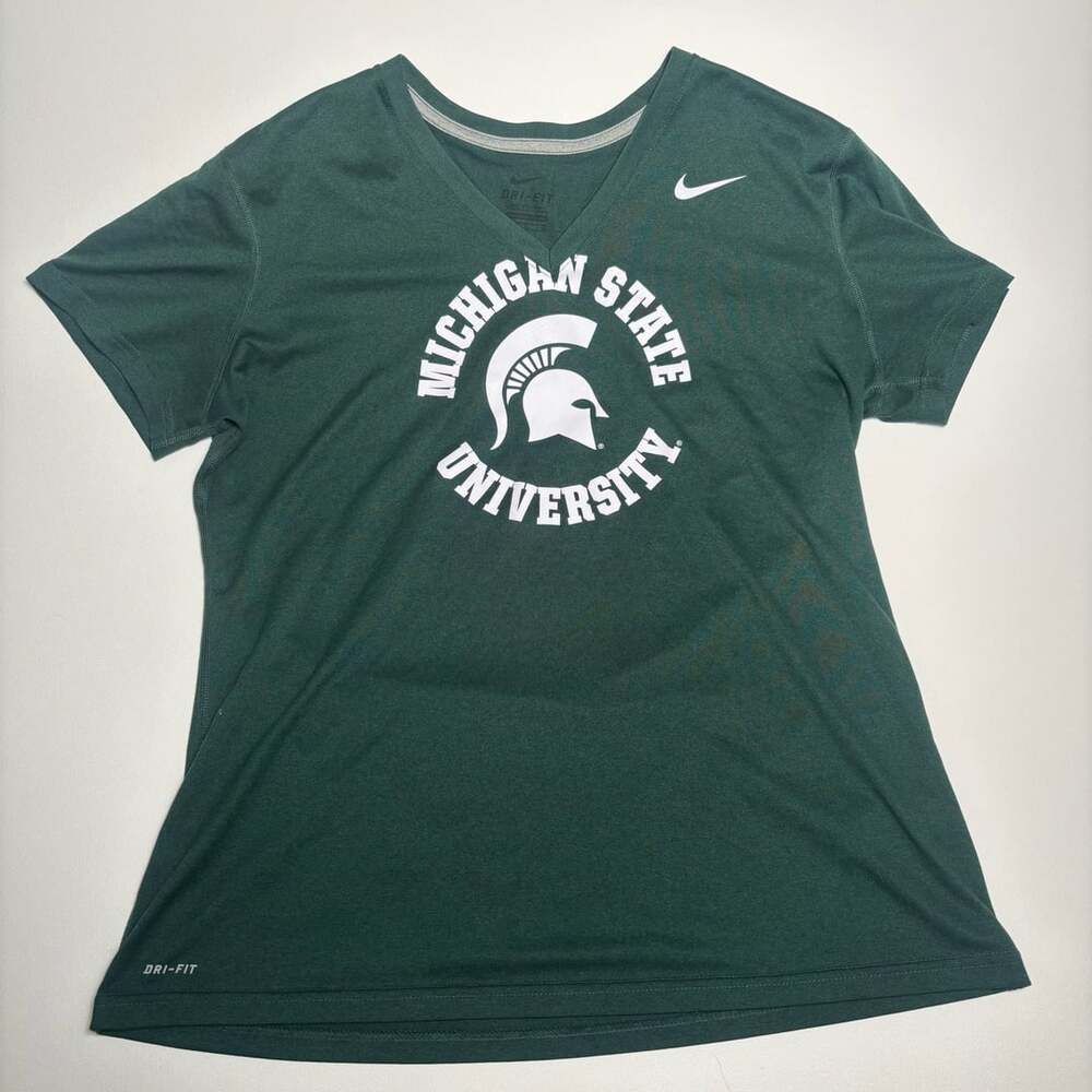 Women’s Nike Michigan State University Dri Fit Shirt XL